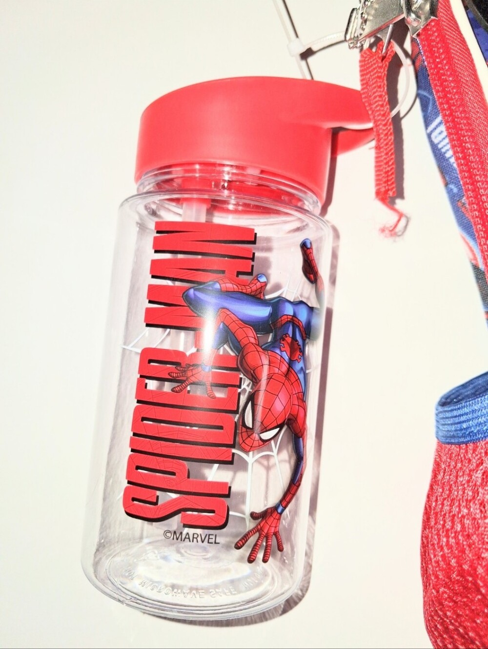 NWT Marvel Spider-Man Light Up Backpack 6 Piece Set Boy's Headphones Lunch Bag - Picture 16 of 17